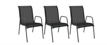 4 chaises de jardin neuves, encore dans la boîte à assembler beschikbaar voor biedingen