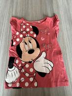 Roze t-shirtje Minnie Mouse maat 134, Fille, Chemise ou À manches longues, Utilisé, Enlèvement ou Envoi