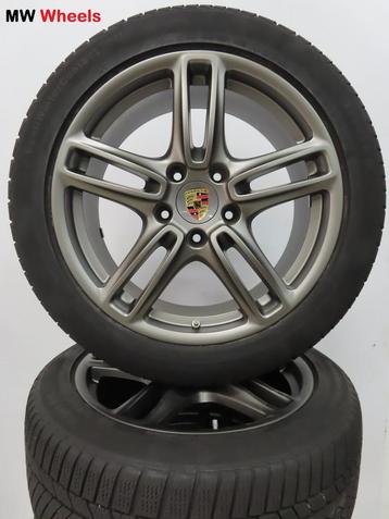 Originele Porsche Panamera 19 inch velgen met winterbanden beschikbaar voor biedingen