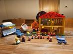 Bundel Peppa pig huis met licht en geluid, camper, vliegtuig, Kinderen en Baby's, Speelgoed | Poppenhuizen, Ophalen, Gebruikt