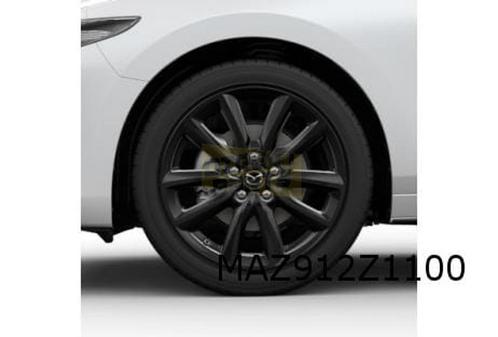 Mazda 3 velg alu. 7J x 18" (zwart / design 168) (3/19-) Orig, Autos : Pièces & Accessoires, Pneus & Jantes, Pneu(s), Véhicule de tourisme