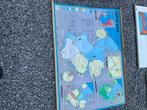 Oude schoolplaat nederland water, Antiek en Kunst, Antiek | Schoolplaten, Ophalen