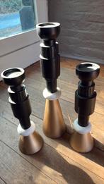 Kandelaars 3 stuks, Ophalen of Verzenden