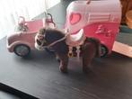 Auto met trailer en paard van baby born zapf creation., Zo goed als nieuw, Ophalen
