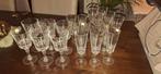 Vintage luminarc kristal glazen, Antiek en Kunst, Ophalen