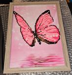 diamond painting vlinder gemaakt en ingekaderd nieuw, Verzamelen, Ophalen, Nieuw