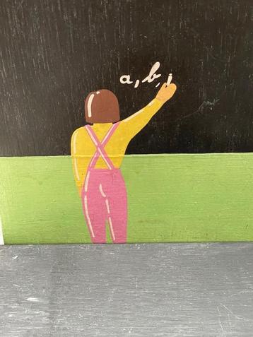 2 decoratieve krijtborden  beschikbaar voor biedingen