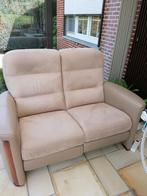 canapé 2 places .Cuir et alcantara., Huis en Inrichting, Ophalen, Tweepersoons, Leer, Zo goed als nieuw