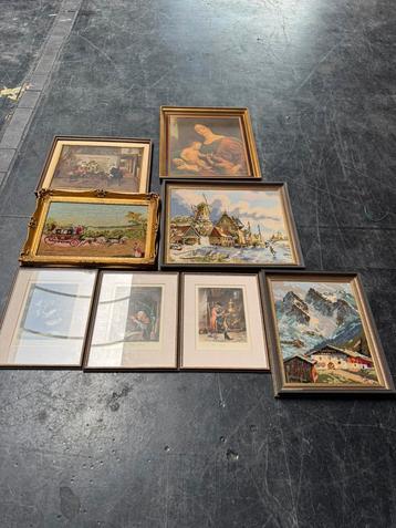 8 schilderijen beschikbaar voor biedingen
