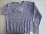 Pull Cassis maille coton bleu lavande taille S + 1 pull vert, Ophalen, Maat 36 (S), Gedragen, Blauw