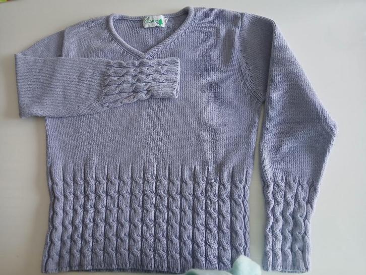 Pull Cassis maille coton bleu lavande taille S + 1 pull vert, Kleding | Dames, Truien en Vesten, Gedragen, Maat 36 (S), Blauw