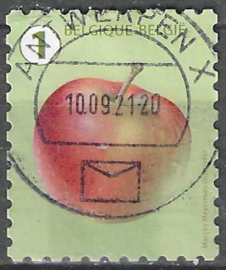 Belgie 2018 - Yvert 4786 /OBP 4803 - Fruit - Appel (ST), Postzegels en Munten, Postzegels | Europa | België, Gestempeld, Gestempeld