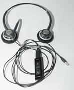 Plantronics headset DA80, Computers en Software, Headsets, Plantronics, On-ear, Ophalen of Verzenden, Bedraad
