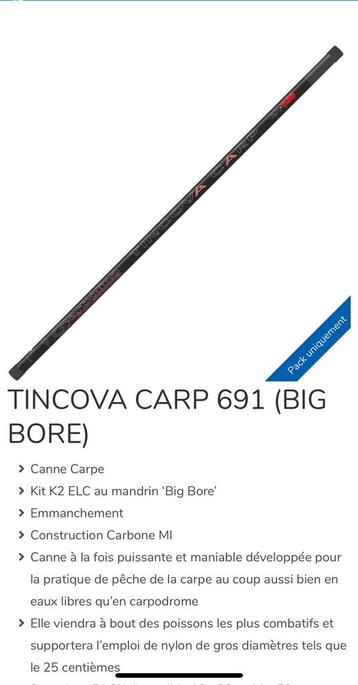 Garbolino Tincova Carp 691 10 m beschikbaar voor biedingen