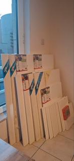 Schildersdoeken, canvas, Ophalen