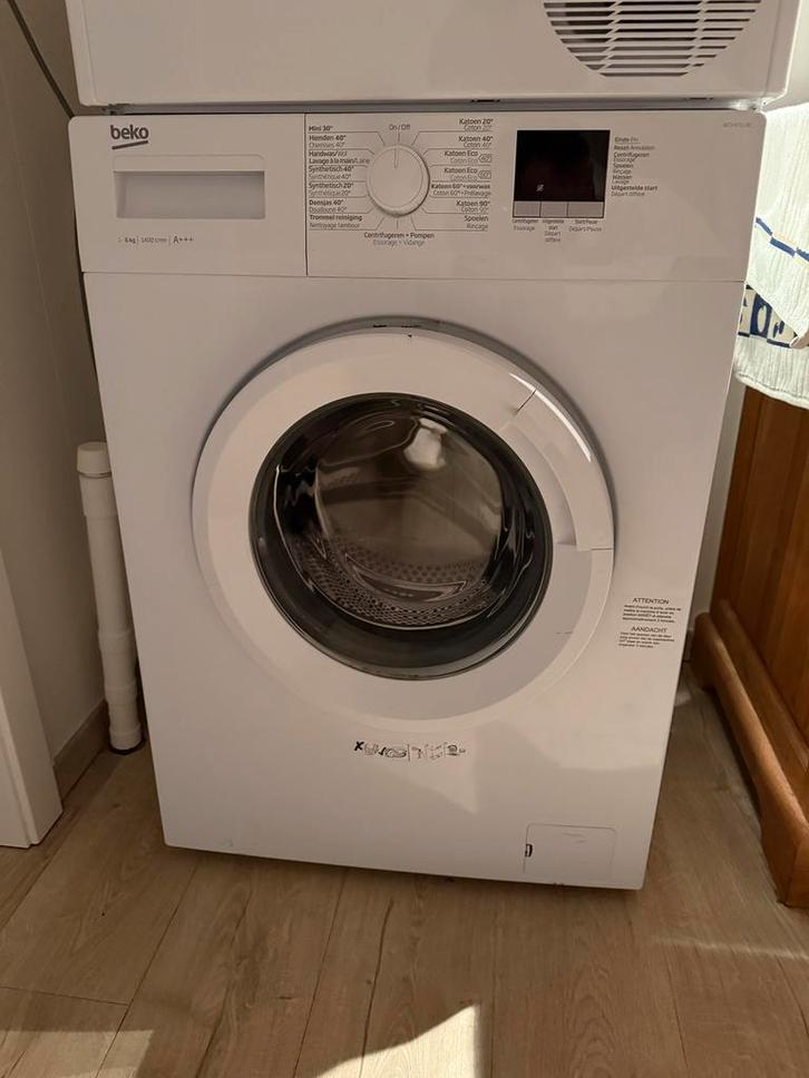 Beko wasmachine 6kg - Zeer proper en werkend, Electroménager, Lave-linge, Comme neuf, Enlèvement