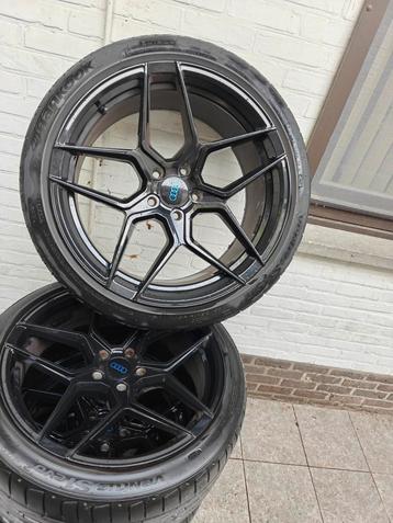 Te koop leuke set 5x112 19inch van JR wheels zomerset beschikbaar voor biedingen