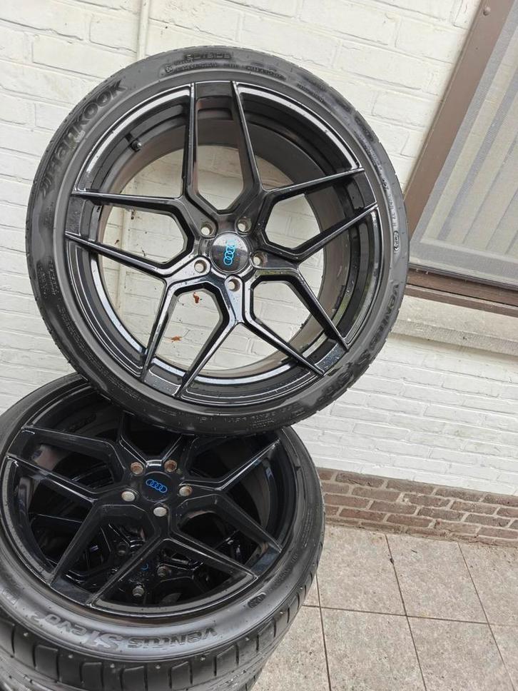 Te koop leuke set 5x112 19inch van JR wheels zomerset, Auto-onderdelen, Banden en Velgen, Banden en Velgen, Zomerbanden, 19 inch