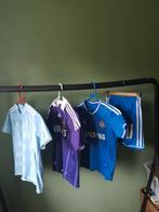 3 maillots de football + shorts - Taille XXS/XS [Enfants], Maillot, Utilisé, Enlèvement ou Envoi, Taille XS ou plus petite