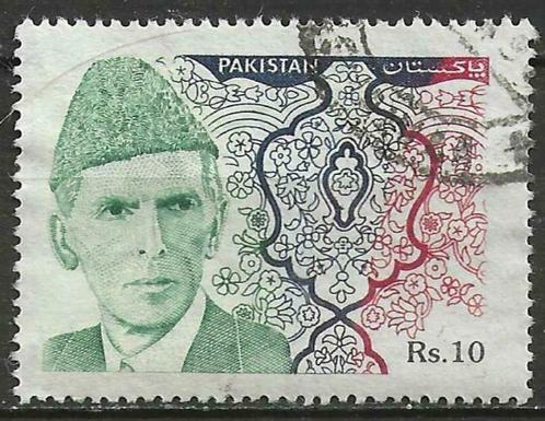 Pakistan 1989 - Yvert 857 - Mohammed Ali Jinnah (ST), Postzegels en Munten, Postzegels | Azië, Gestempeld, Verzenden