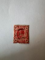 Oude Transvaal postzegel 1D rood geannuleerd King Edward VII, Postzegels en Munten, Ophalen of Verzenden, Zuid-Afrika