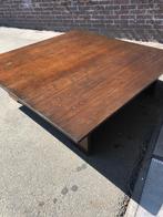 Vintage antieke wengé salontafel coffee table, Huis en Inrichting, Tafels | Salontafels, Ophalen of Verzenden