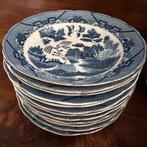Vintage Blauw-Wit Willow Servies  – Thee & Dinerset, Ophalen