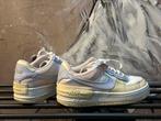 Nike Air Force 1 Shadow White Glacier Blue Ghost, taille 40, Comme neuf
