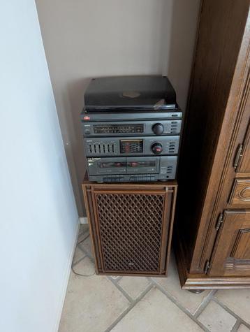 Mini audioketen, radio, cassette, equaliser, Enlèvement, Utilisé, Radio
