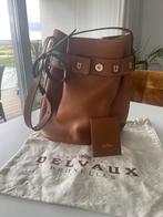 Delvaux tas met deksel en spiegel, Handtassen en Accessoires, Tassen | Damestassen, Ophalen of Verzenden, Nieuw, Beige