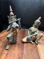 Bronzen beeldjes, Verzamelen, Beelden en Beeldjes, Ophalen, Zo goed als nieuw