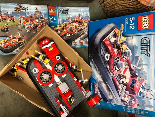 Lego city brandweer hovercraft, tankwagen en andere, Kinderen en Baby's, Speelgoed | Duplo en Lego, Lego, Ophalen of Verzenden