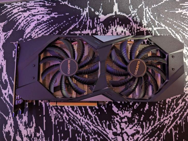 GeForce RTX 2070 WINDFORCE 2X 8G (rev. 3.0), Computers en Software, Videokaarten, Zo goed als nieuw, Nvidia, GDDR6, HDMI, DisplayPort