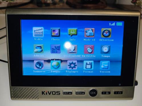 Kivos-videotelefoon met 7" scherm, Doe-het-zelf en Bouw, Alarmsystemen, Gebruikt, Draadloos, Ophalen
