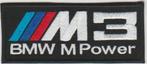 BMW M3 M Power stoffen opstrijk patch embleem #5, Nieuw, Verzenden
