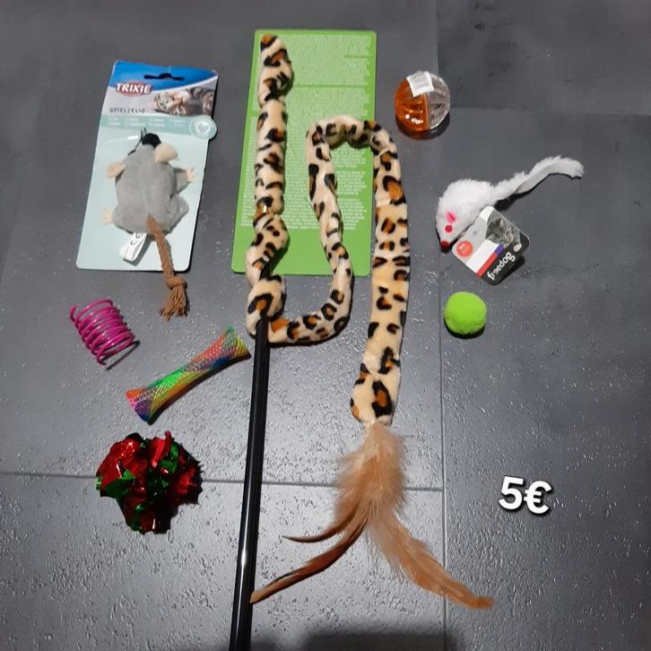 Kattenspeelgoed set nr 5, Dieren en Toebehoren, Kattenspeelgoed, Nieuw, Ophalen of Verzenden