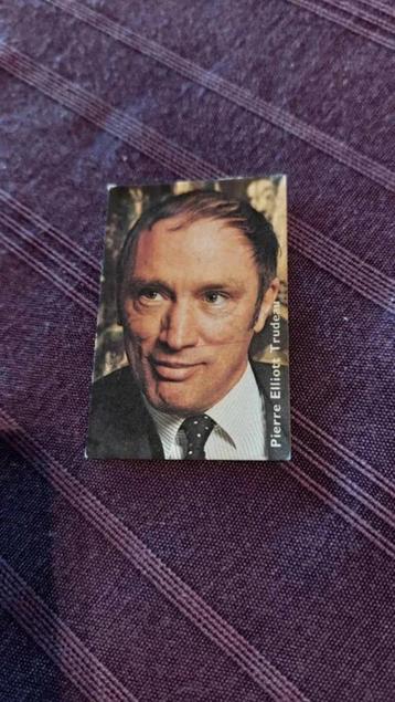 prentje/chromo : Pierre Elliott Trudeau / Victoria beschikbaar voor biedingen