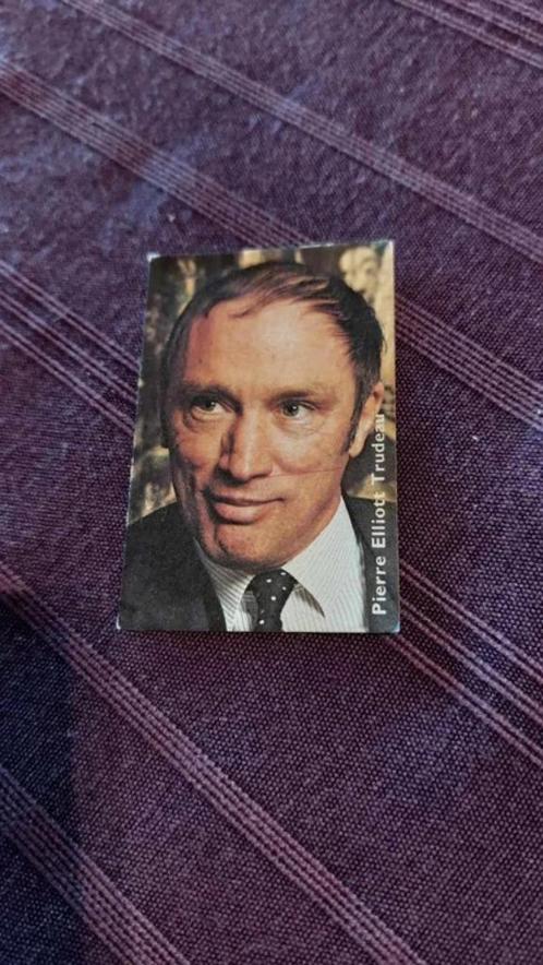 prentje/chromo : Pierre Elliott Trudeau / Victoria, Verzamelen, Foto's en Prenten, Gebruikt, Prent, Buitenland, Verzenden