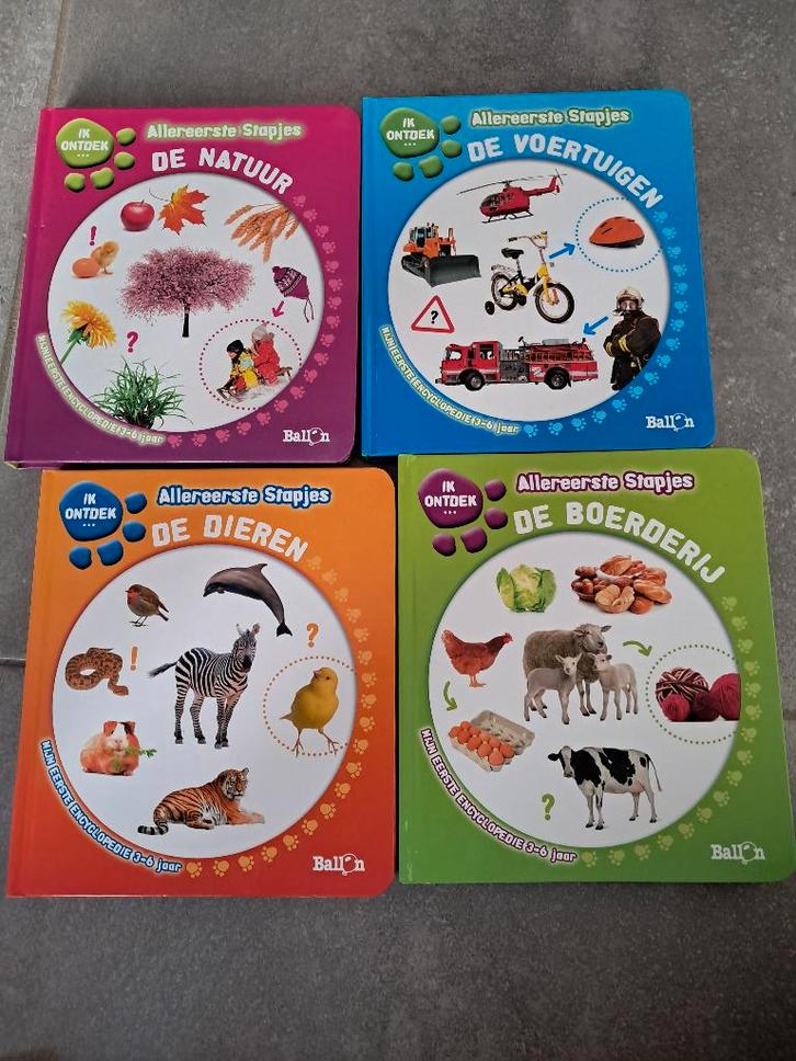 4 nieuwe boekjes de ballon allereerste stapjes, Livres, Livres pour enfants | 0 an et plus, Neuf, 3 à 4 ans, Enlèvement ou Envoi