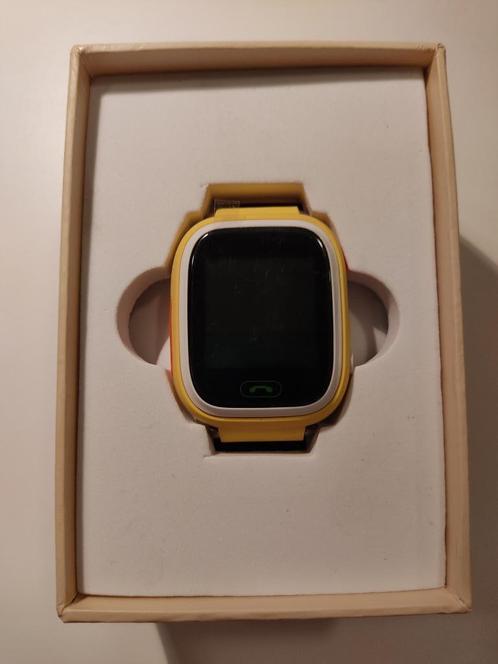 GPS-smartwatch voor kinderen, Handtassen en Accessoires, Smartwatches, Nieuw, Geel, Afstand, GPS, Kompas, Ophalen of Verzenden