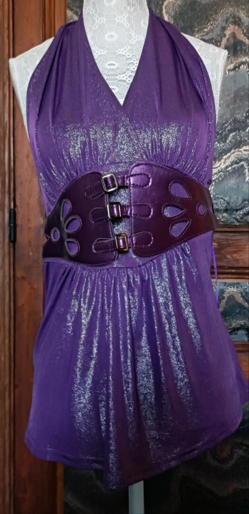 Un top mauve fushia pailleté, Kleding | Dames, Gelegenheidskleding, Nieuw, Ophalen of Verzenden