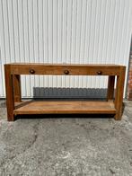 teak wandtafel, Ophalen, Gebruikt