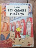 BD TINTIN - Les cigares du pharaon, Gelezen, Ophalen of Verzenden, Eén stripboek, Hergé