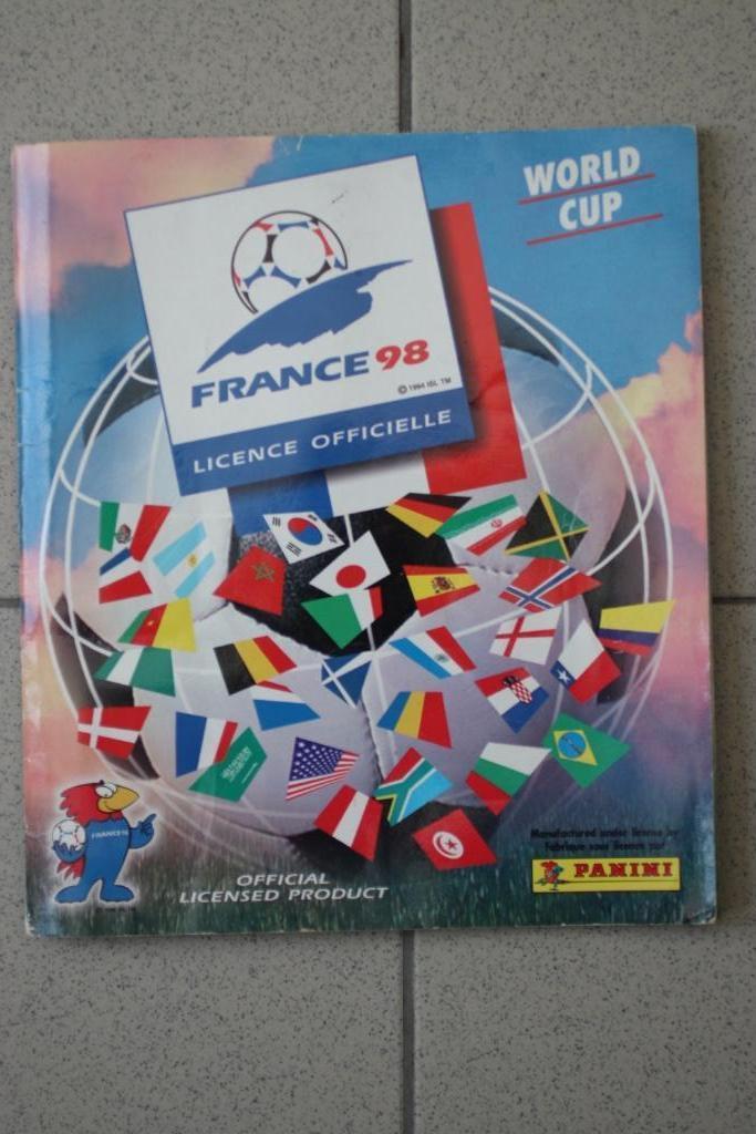 Panini volledig album voetbal Frankrijk 1998 World Cup, Hobby en Vrije tijd, Stickers en Plaatjes, Ophalen of Verzenden