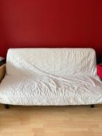 zetelbed Ikea Nyhamn, Huis en Inrichting, Ophalen, Wit, Tweepersoons, 140 cm