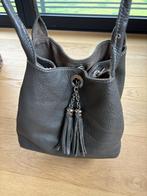Sac gris/taupe avec pochette amovible, Ophalen of Verzenden, Zo goed als nieuw, Grijs
