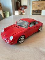 Porsche 911Carrera 1993 échelle 1/18 Burago, Comme neuf, Burago