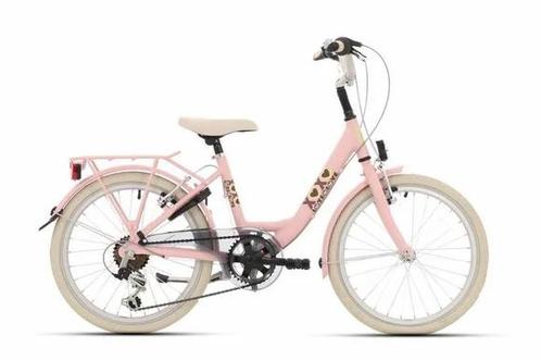 Roze meisjesfiets Bike For Fun/Lots Of Love 24’’, Vélos & Vélomoteurs, Vélos | Filles, Comme neuf, 24 pouces, Frein à main, Vitesses