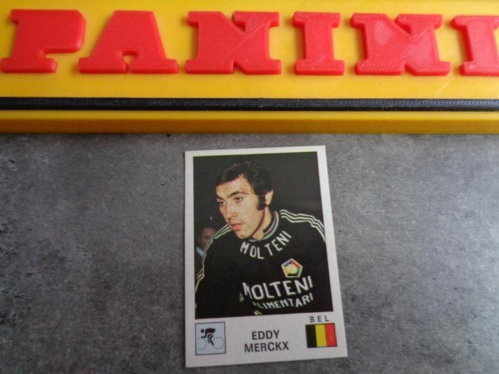 PANINI  STICKER SPORT VEDETTES  EDDY MERCKX, Hobby en Vrije tijd, Stickers en Plaatjes, Sticker, Verzenden