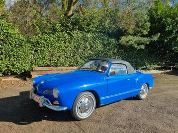 Karmann Ghia 1970 cabriolet, Autos, 36 kW, Cabriolet, Noir, 2 portes